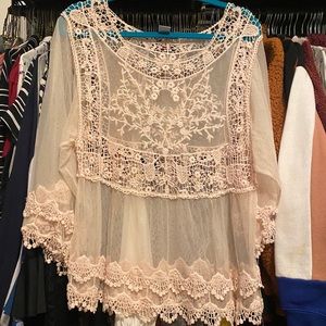 lacy top